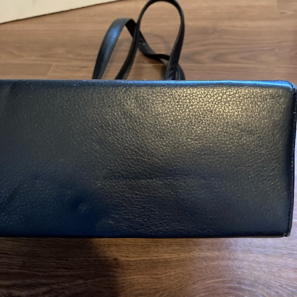Vintage Kate Spade ♠️ black leather handbag - Picture 9 of 13